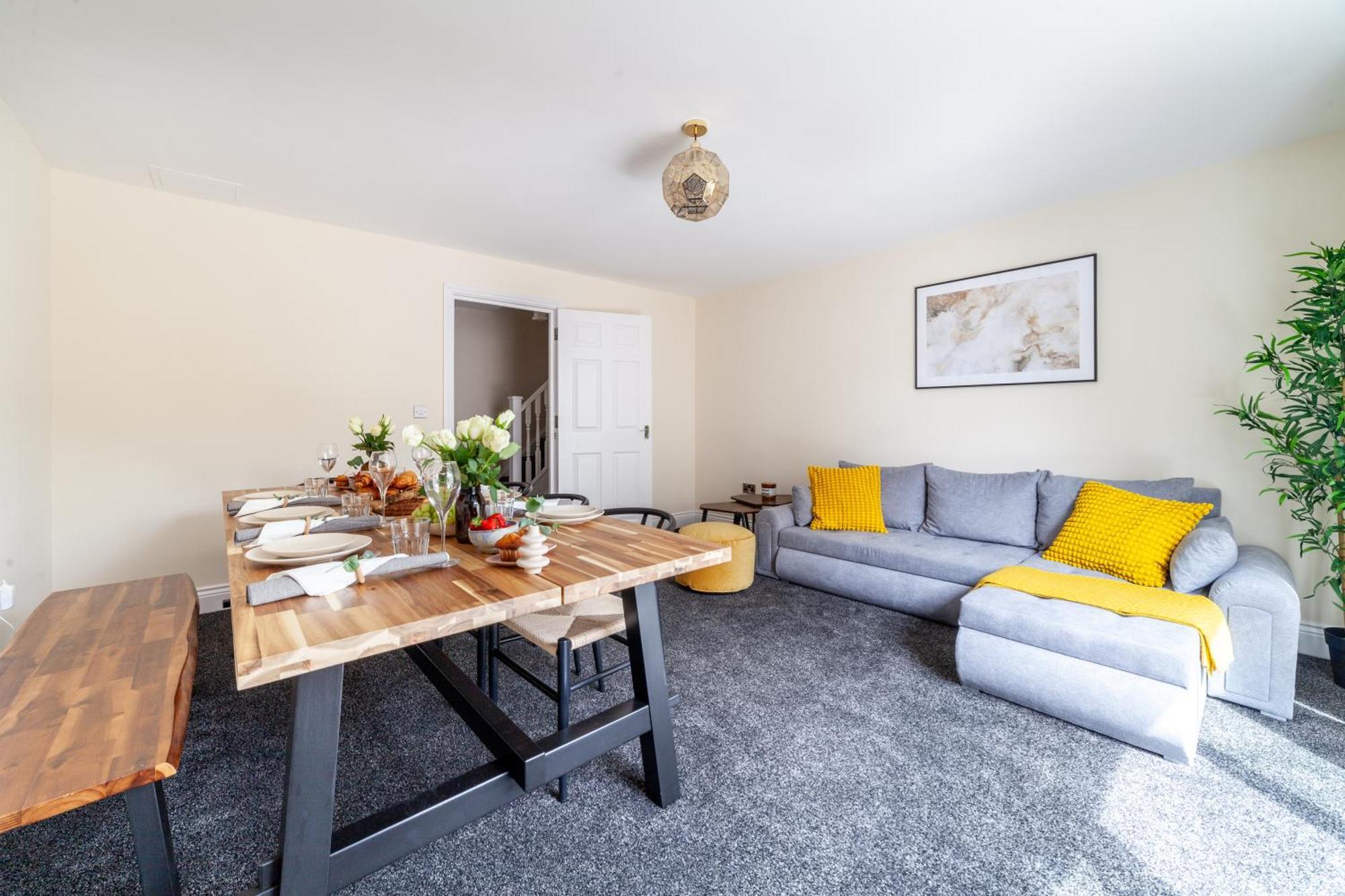 Arte Stays Serviced Houses Stratford - 3 Bedrooms 2 Bathrooms Houses London, Stratford, Maryland, Free Parking, Garden, Weekly Or Monthly Stays - Up To 8 Guests Ngoại thất bức ảnh